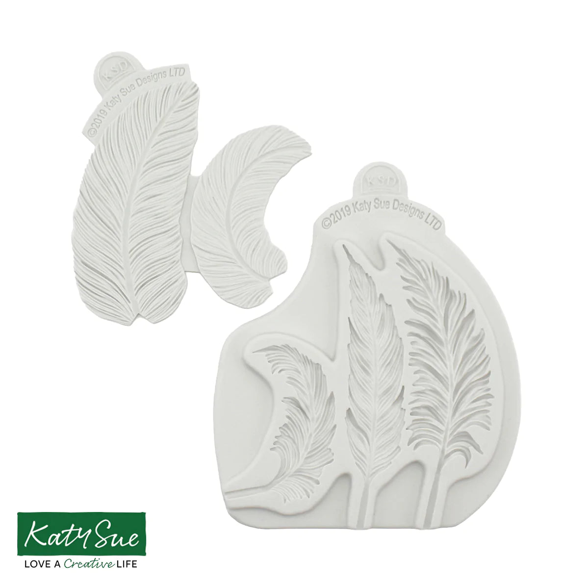 Feathers Silicone Mould + Veiner