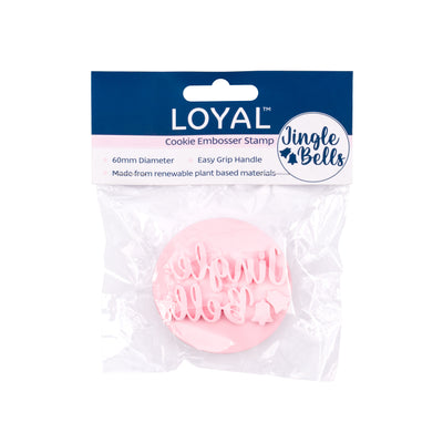 Cookie Embosser Stamp Jingle Bells
