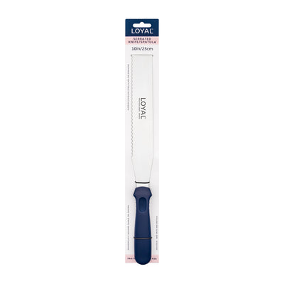 Serrated Knife + Spatula 10in/25cm