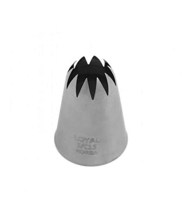 Pastry Tube Stainless Steel Closed Star