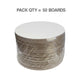 Dessert Cardboard Round White Board (50pc)