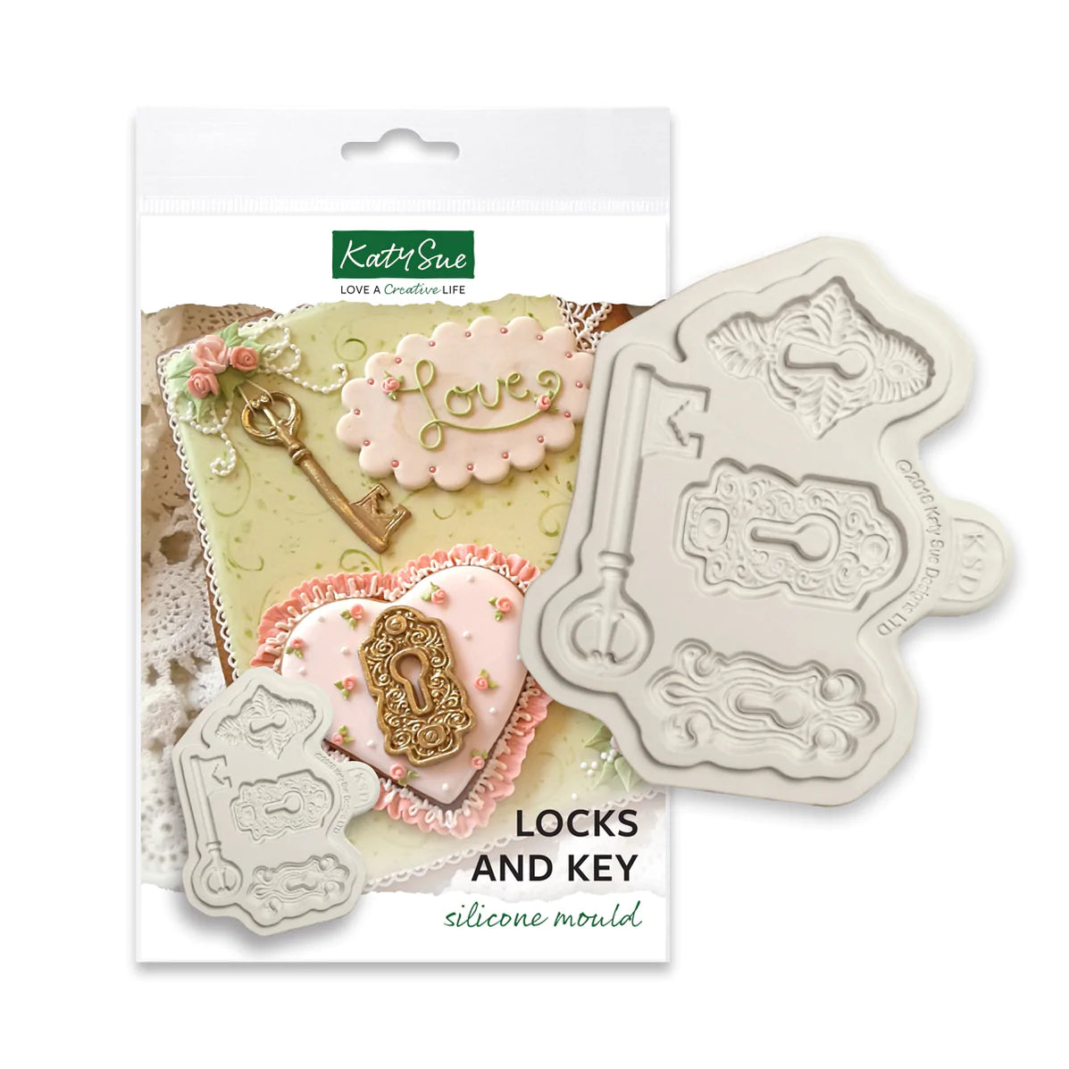 Locks + Key Silicone Mould
