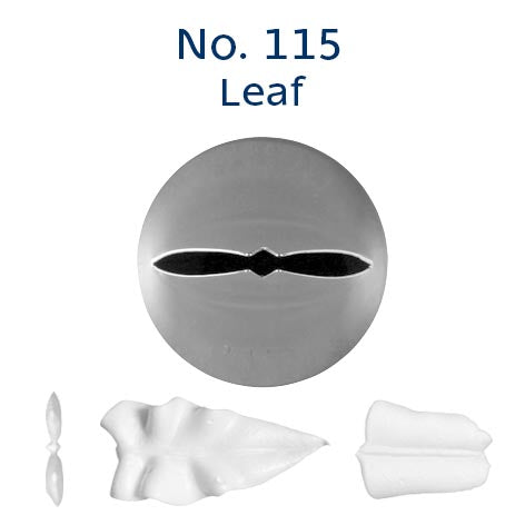 Piping Tip Leaf 115