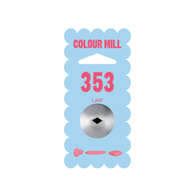 Colour Mill Piping Tip 353 Leaf