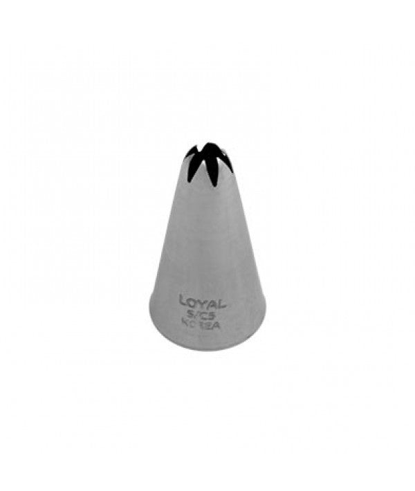 Pastry Tube Stainless Steel Closed Star