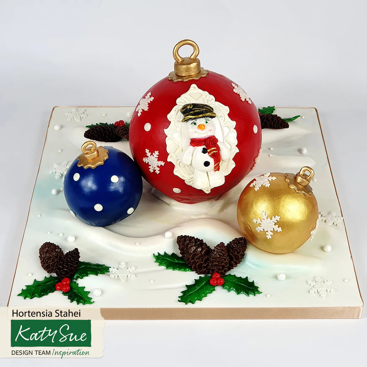 Snowman Silicone Mould