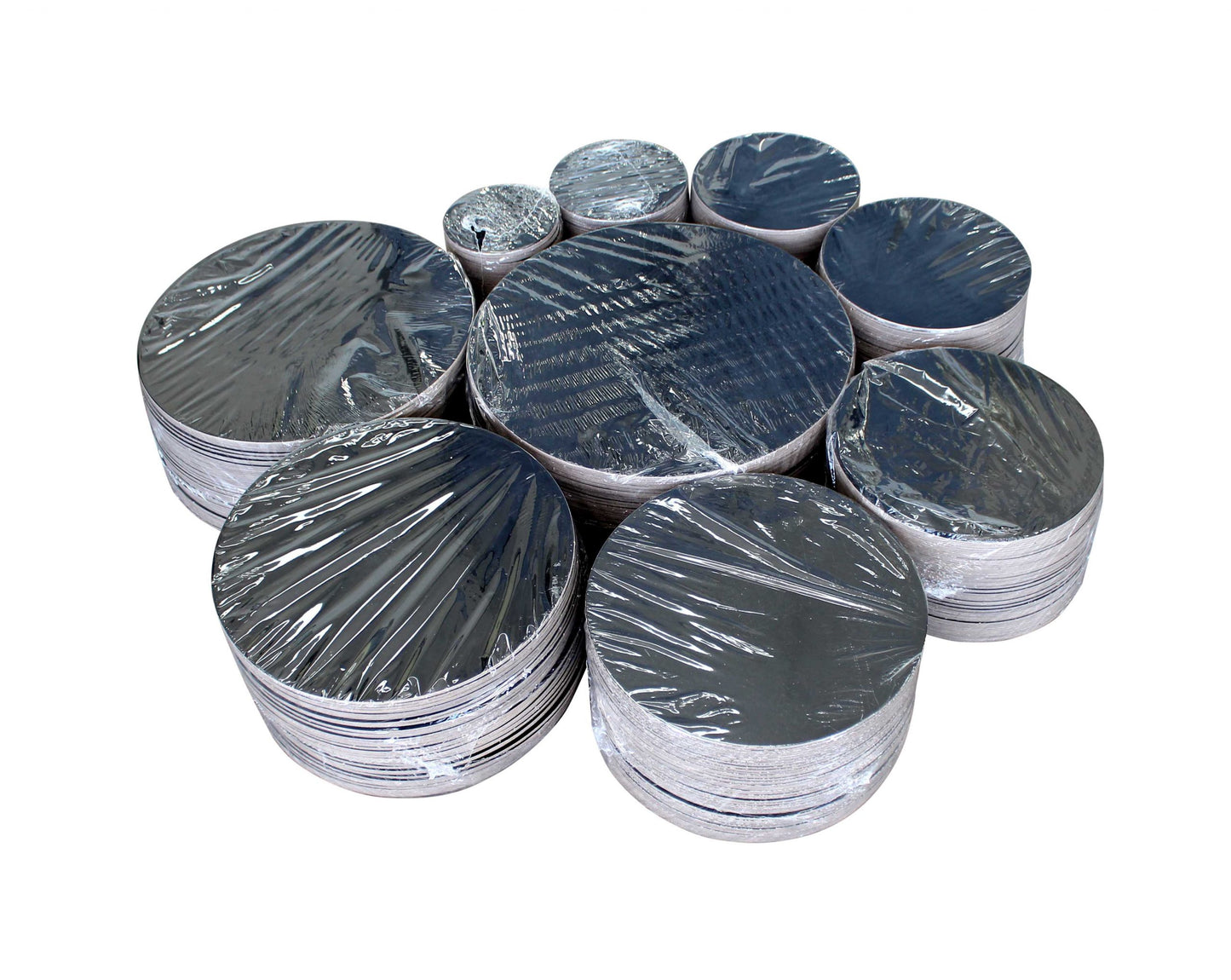Dessert Cardboard Round Black Board (50pc)