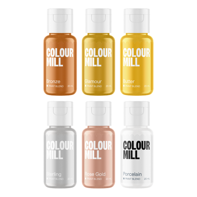 Colour Mill Paint Metallic Pack (20ml x 6pc)