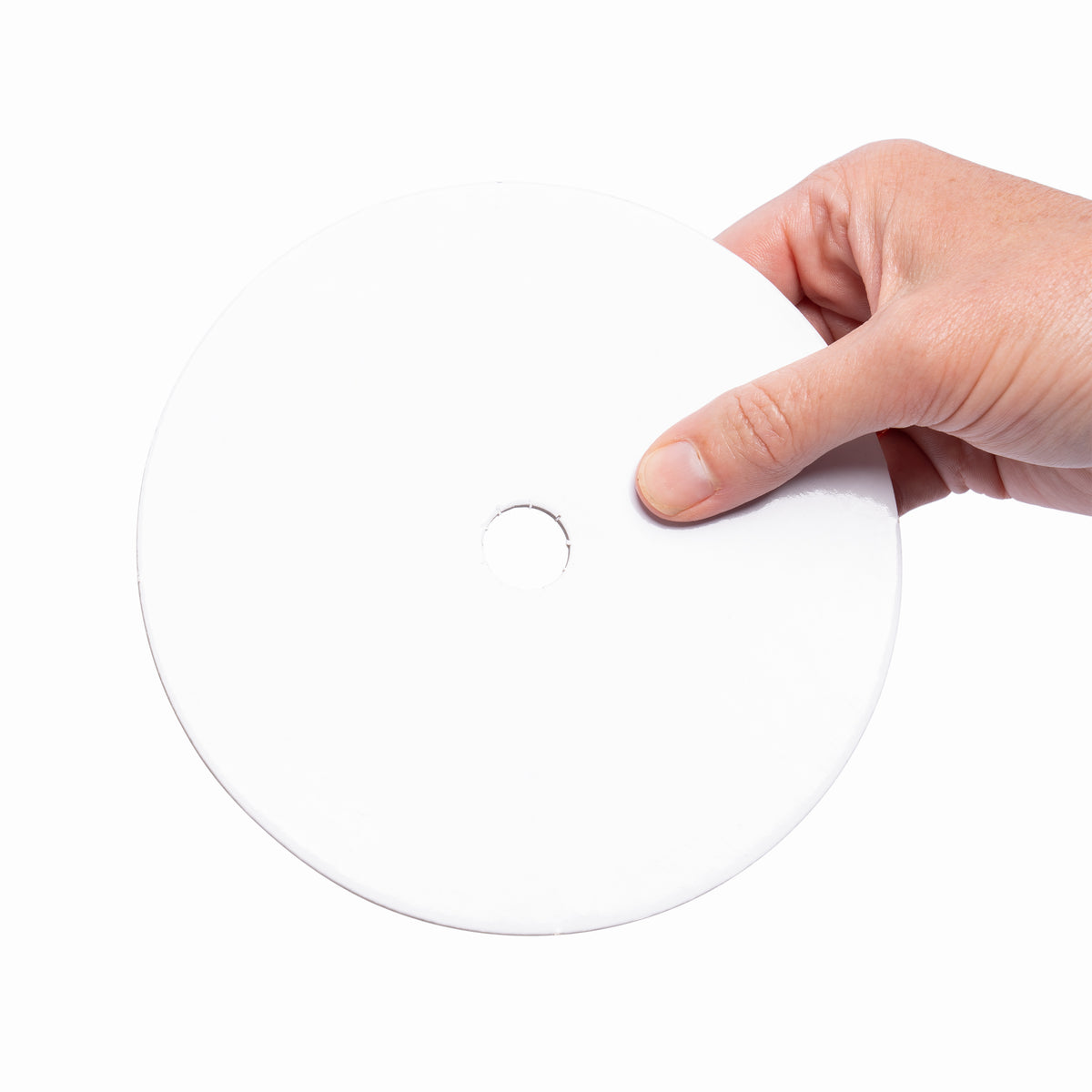 Cardboard Perforated Round White Cake Board 10pc