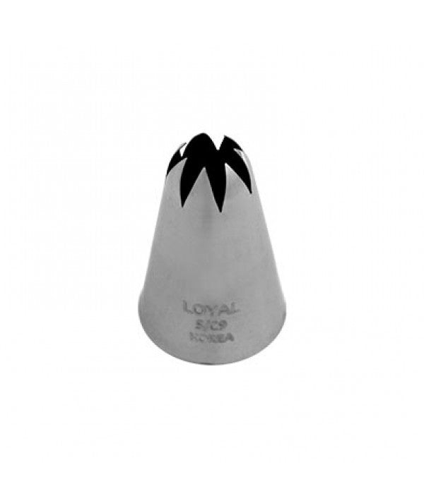Pastry Tube Stainless Steel Closed Star