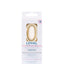 Number Candle Balloon Metallic Gold