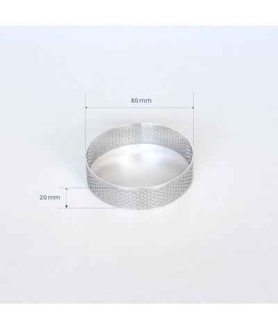 Perforated Tart Ring Round (70mm)