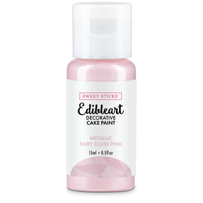 Fairy Floss Metallic Edibleart Paint 15ml