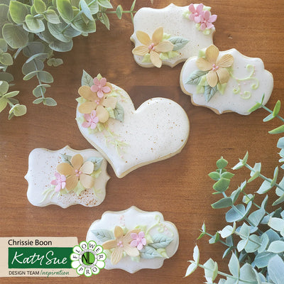 Flower Pro Blossoms Silicone Mould + Veiner