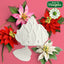 Poinsettia Mould + Veiner Silicone Mould