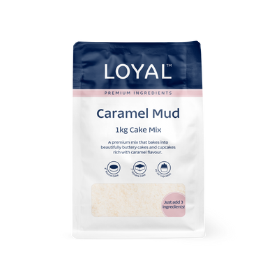 Cake Mix Caramel Mud (1kg)