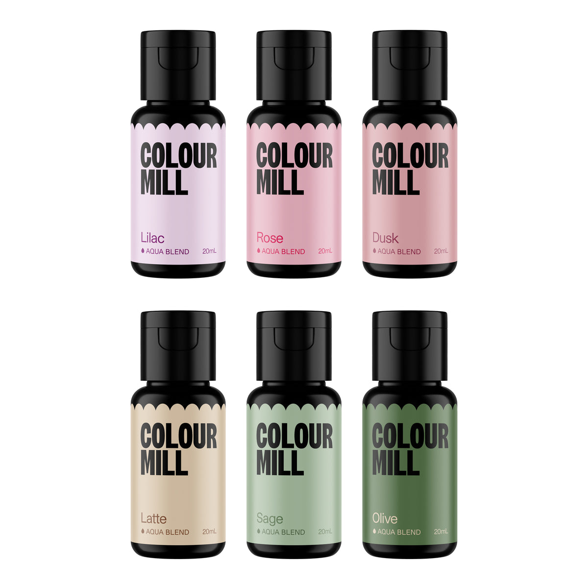 Colour Mill Aqua Botanical Pack (20ml x 6pc)