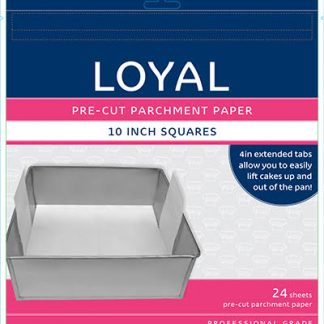 PRE-CUT PAPER WITH TABS SQ 250mm/10 inch