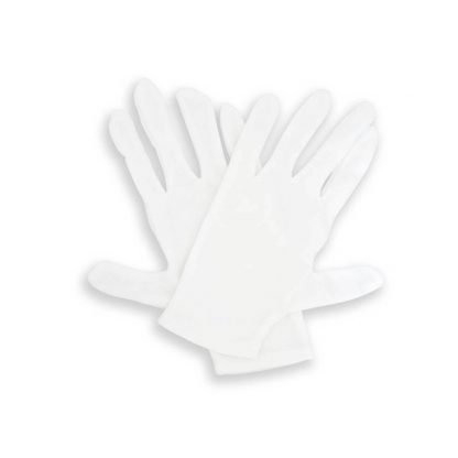 White Cotton Food Prep Gloves