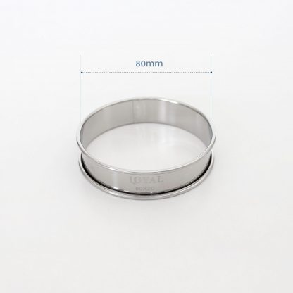 80mm CRUMPET RING S/S