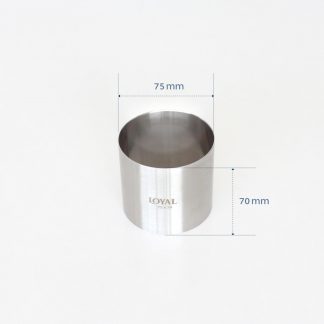 75mm FOOD/STACKER RING S/S