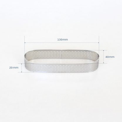 130mm PERFORATED RING S/S