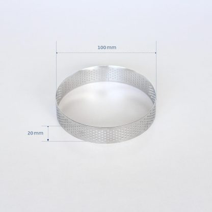 100mm PERFORATED RING S/S