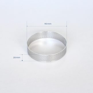 90mm PERFORATED RING S/S