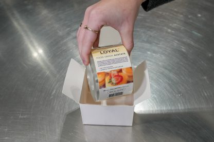 LOYAL Bakeware acetate roll in packaged in a box to keep product safe and protected
